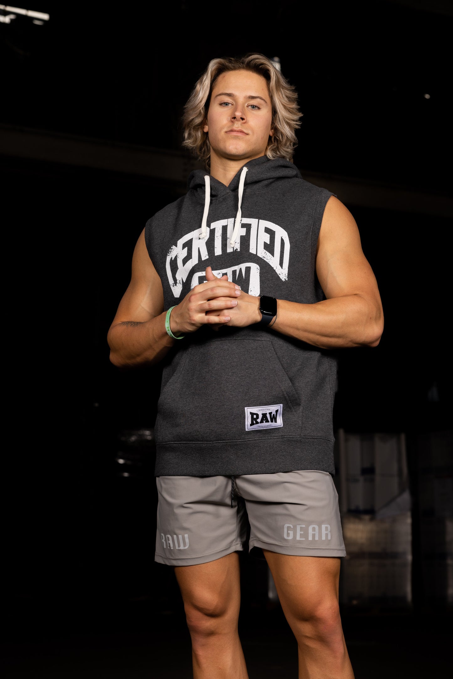 Certified Raw Sleeveless Hoodie