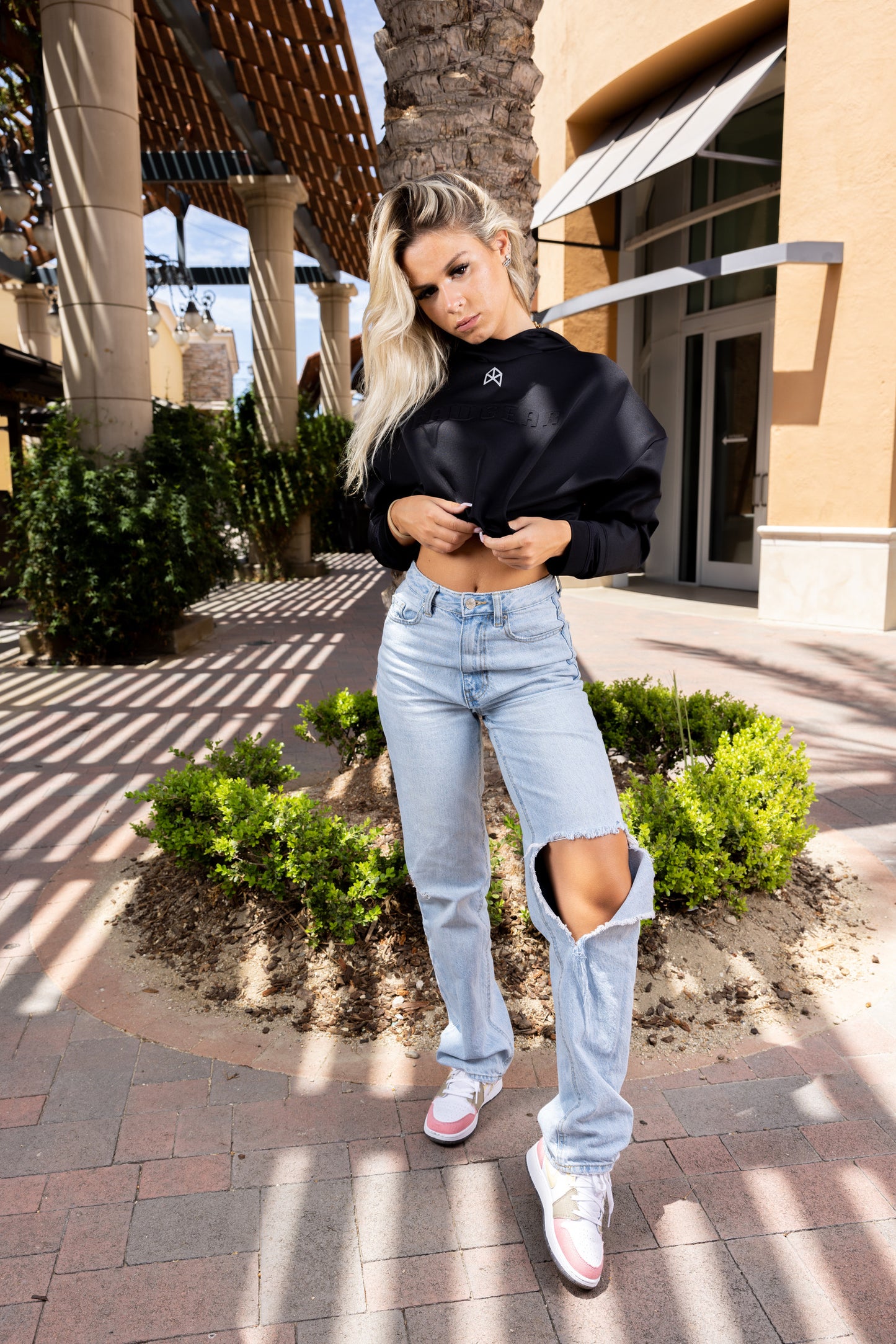 Women's Cropped Hoodie