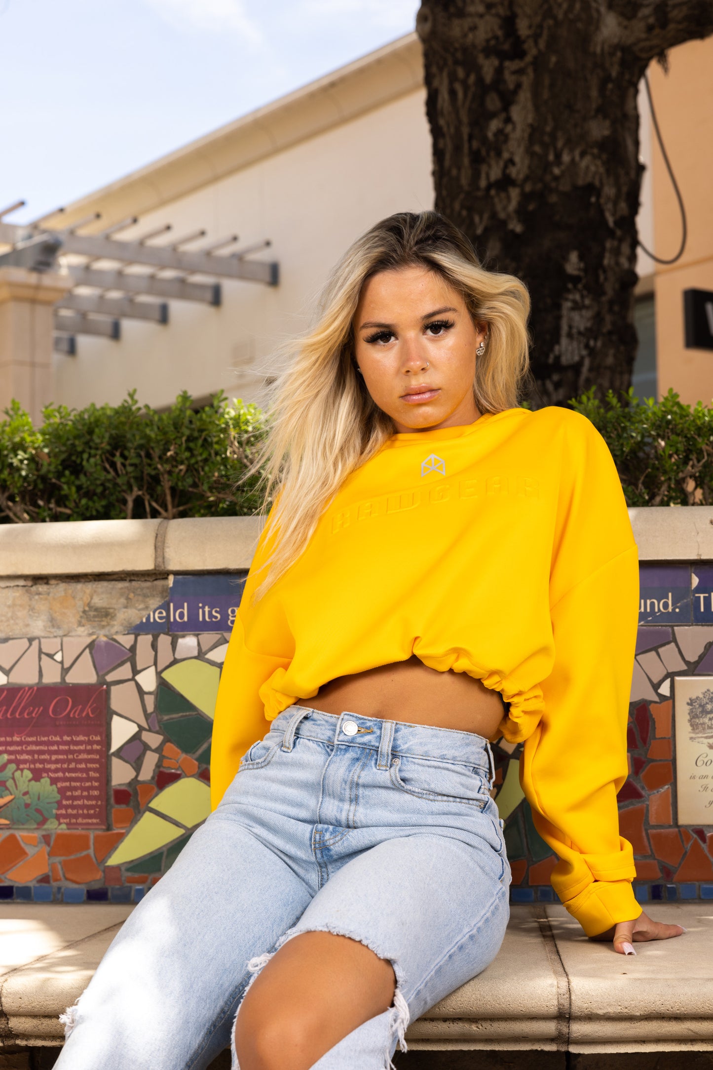 Women's Cropped Hoodie